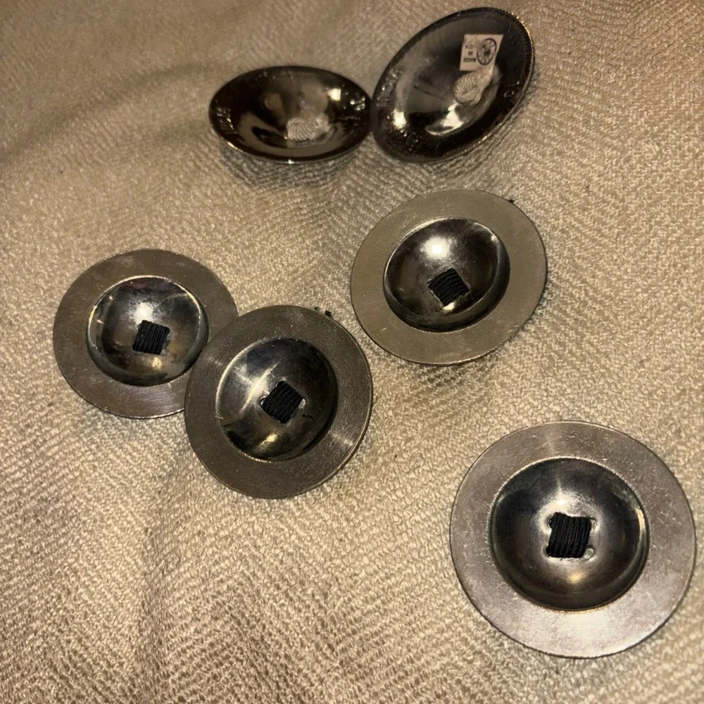 Silver Finger Cymbals - Picture 4 of 5